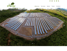 Tablet Screenshot of effergyenergia.com